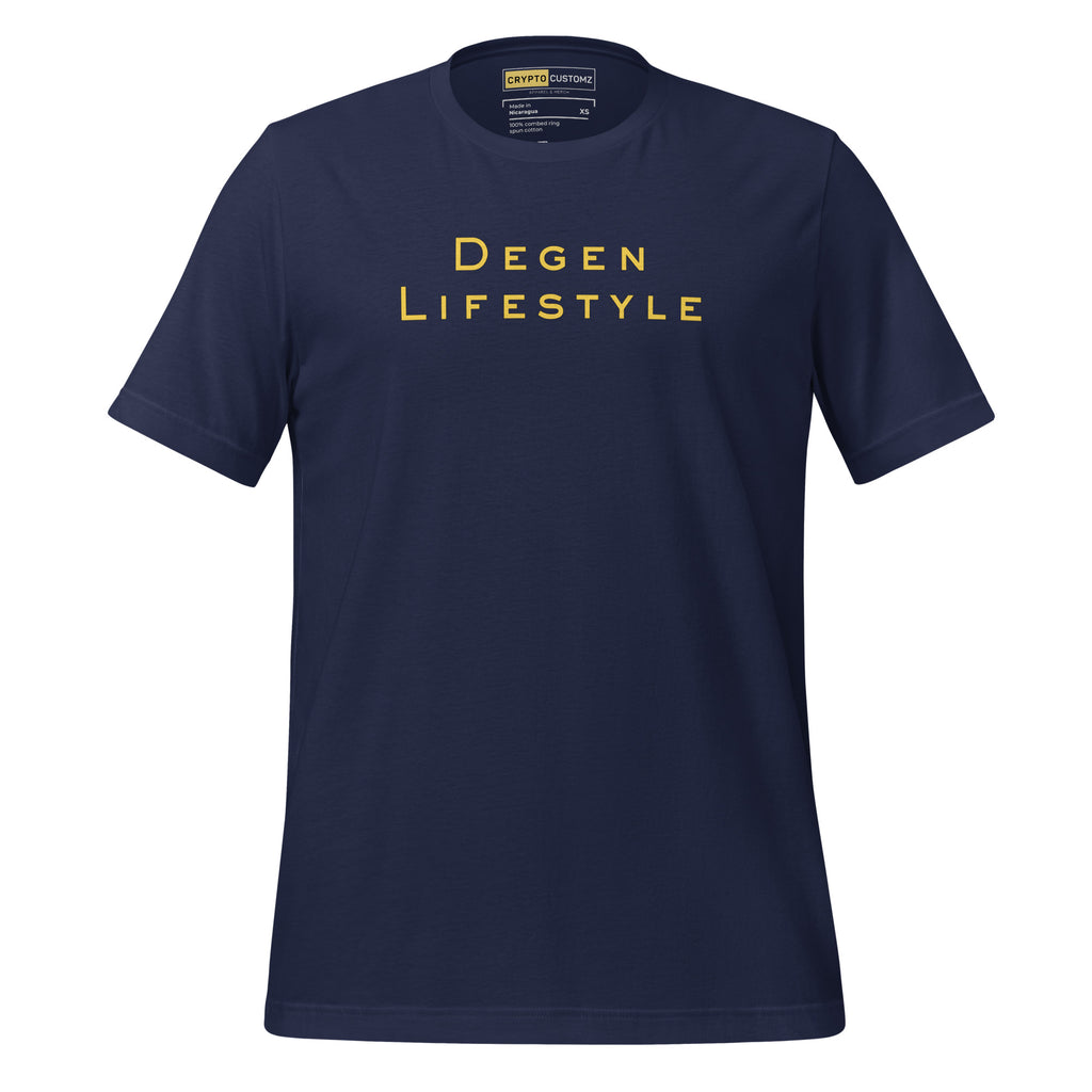 Degen Lifestyle T-Shirt - front view white