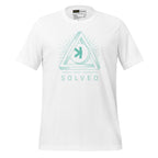 Kaspa Trilema Solved T-Shirt - front view white