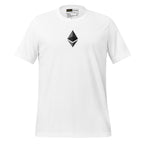 Ethereum ETH Crypto T-Shirt - front view black