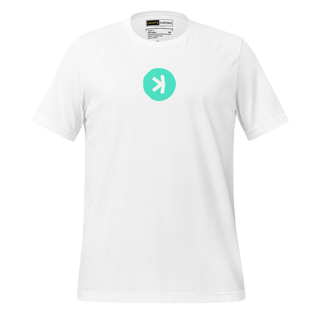 Kaspa KAS Crypto T-Shirt - front view black