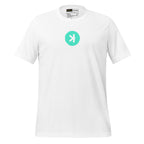 Kaspa KAS Crypto T-Shirt - front view black
