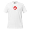 Avalanche AVAX Crypto T-Shirt - front view black