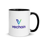 Vechain VET Glossy White Ceramic Coffee Mug 11oz - right view