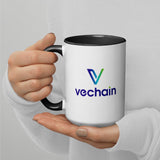 Vechain VET crypto mug - left side view