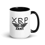 XRP Army Glossy White Coffee Mug 15oz - right view