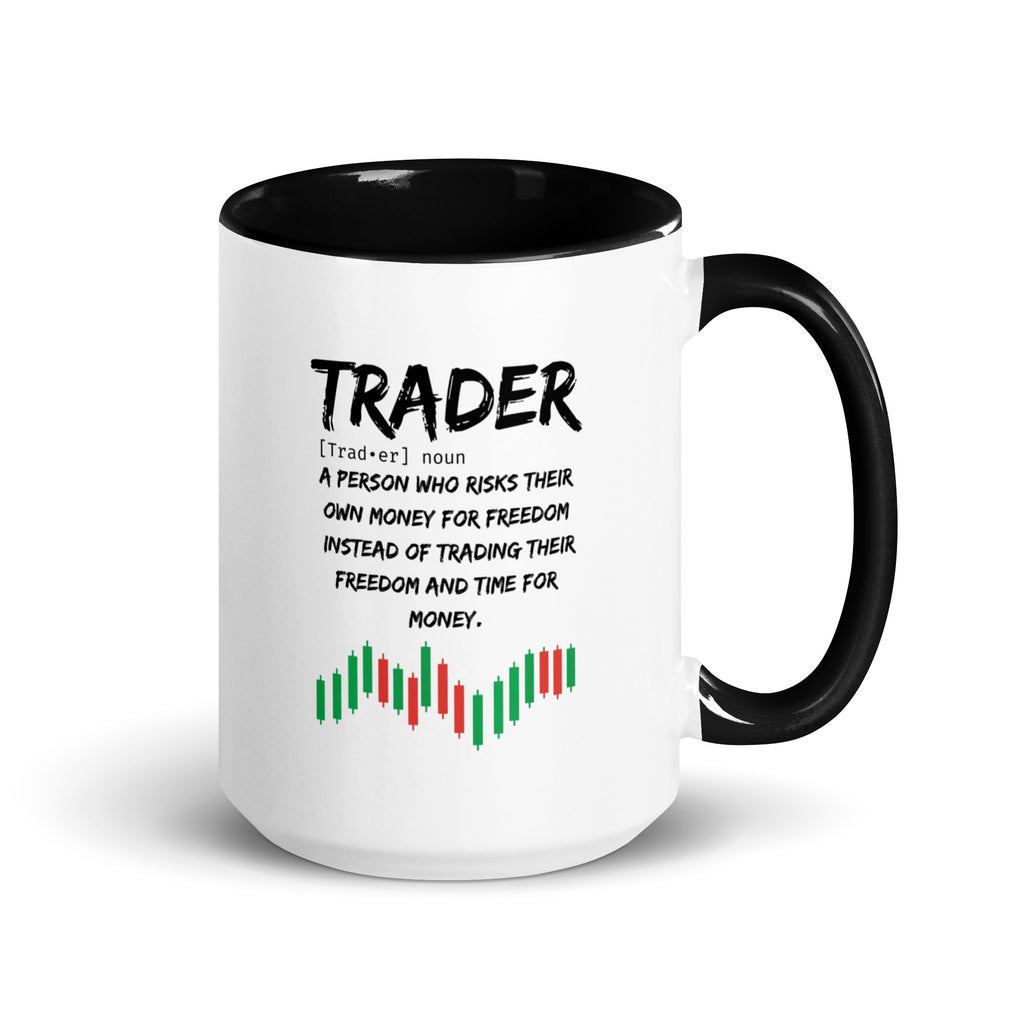 Crypto Trader Coffee Mug 15oz - right view