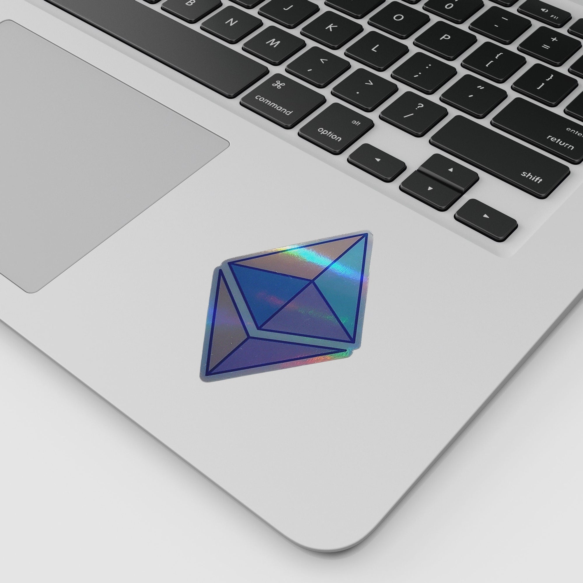 Ethereum Holographic Sticker - Glyph